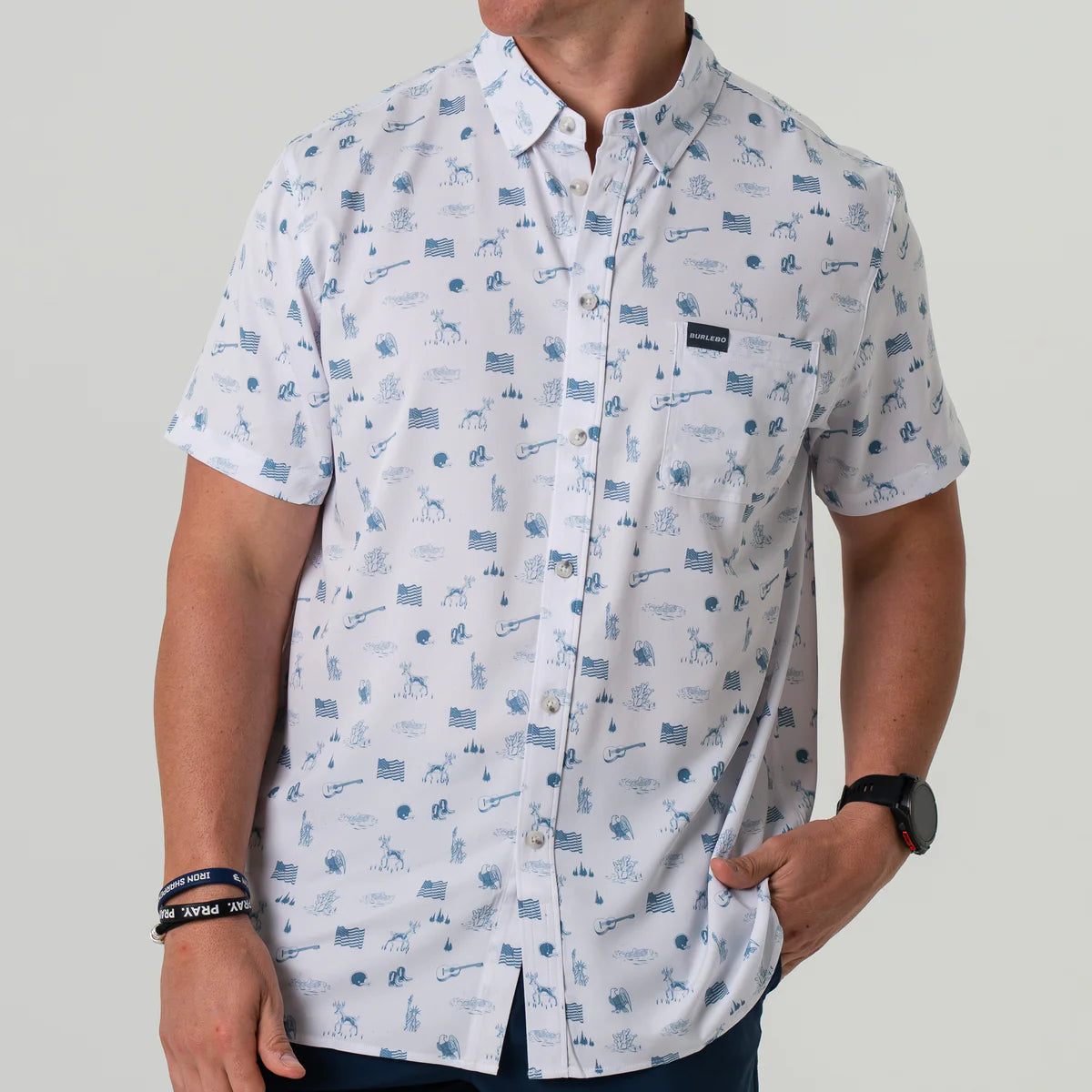 Performance Burlebo Button Down