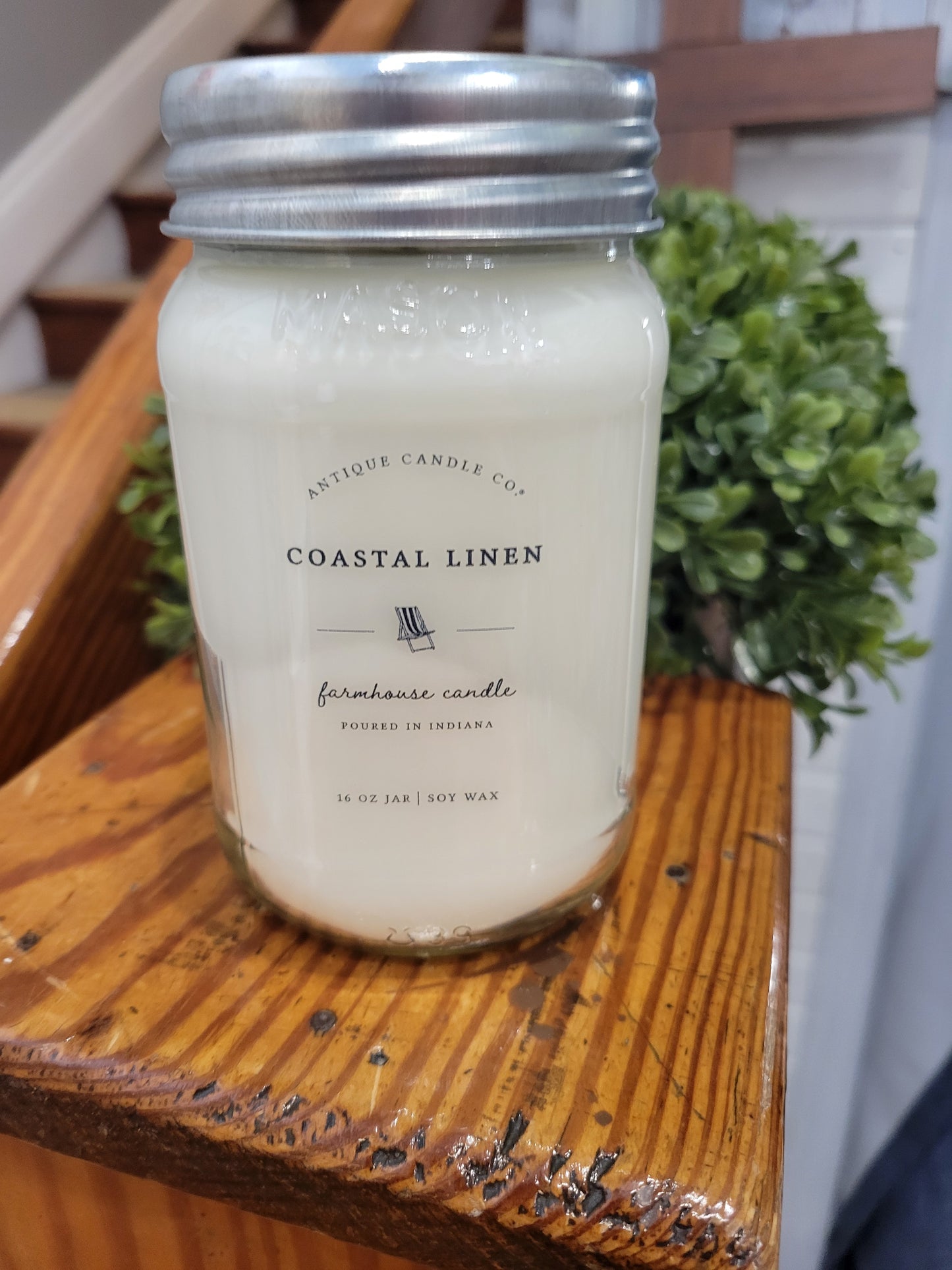 Farmhouse Candle Coastal Linen