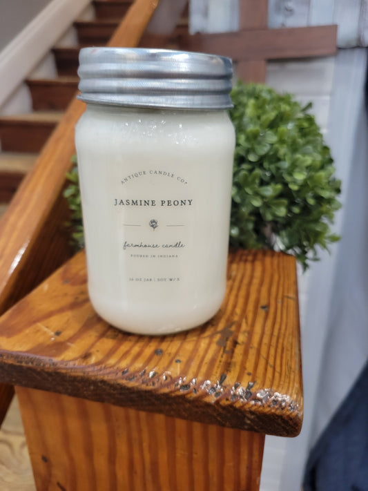 Farmhouse Candle Jasmine Peony