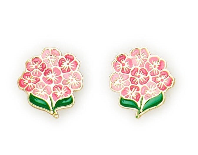 Hydrangea Earrings