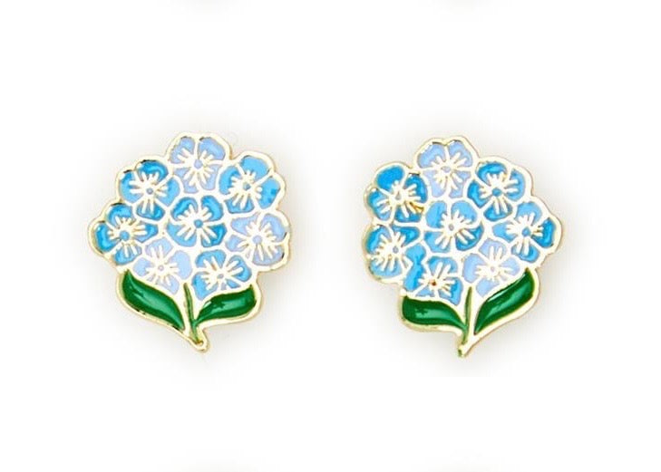 Hydrangea Earrings