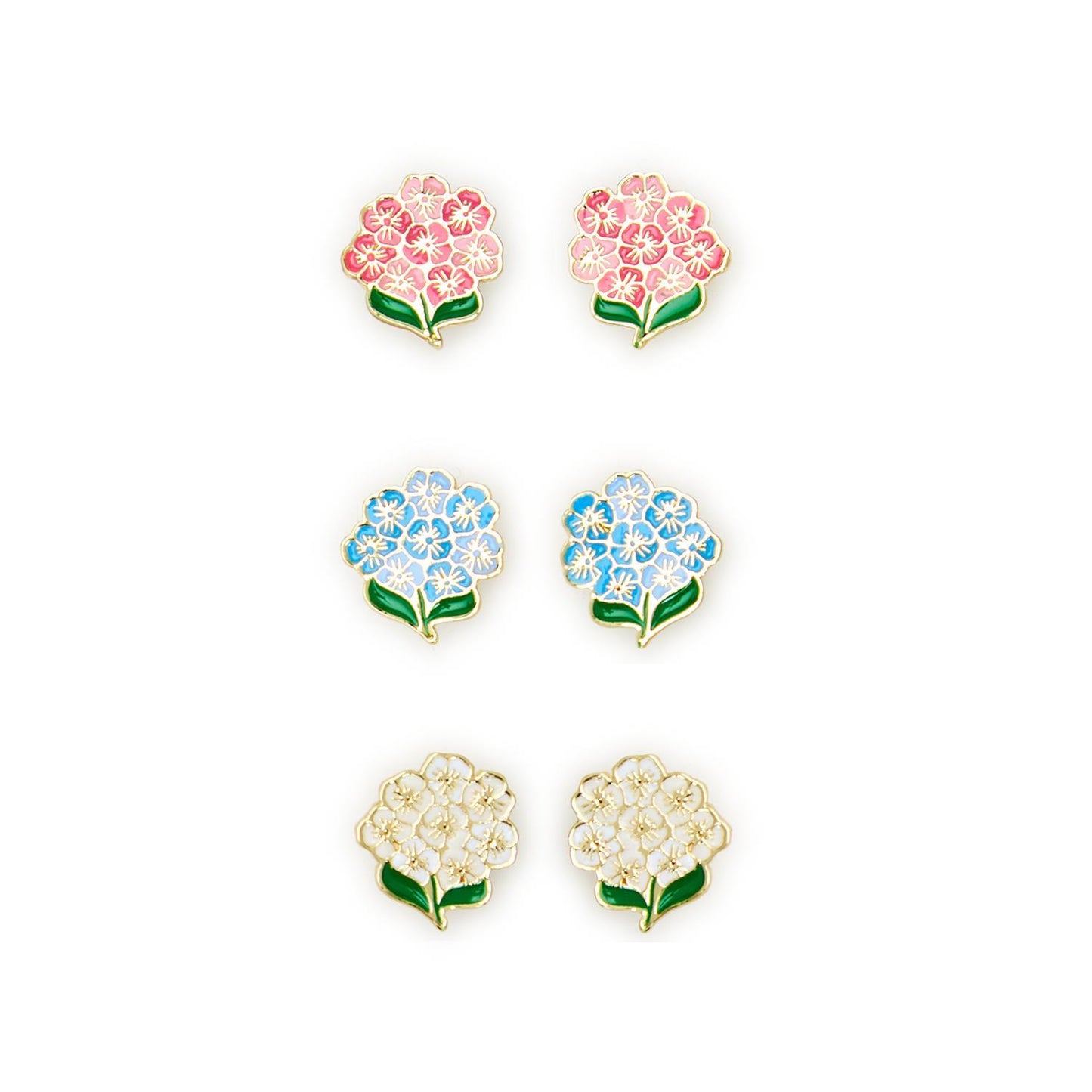 Hydrangea Earrings