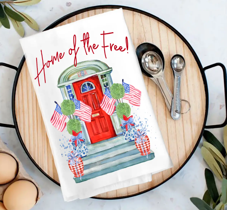 Red Door Avery Lane Gifts Towel