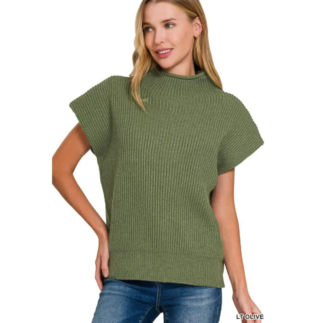 Olive Vanilla Monkey Top, Large
